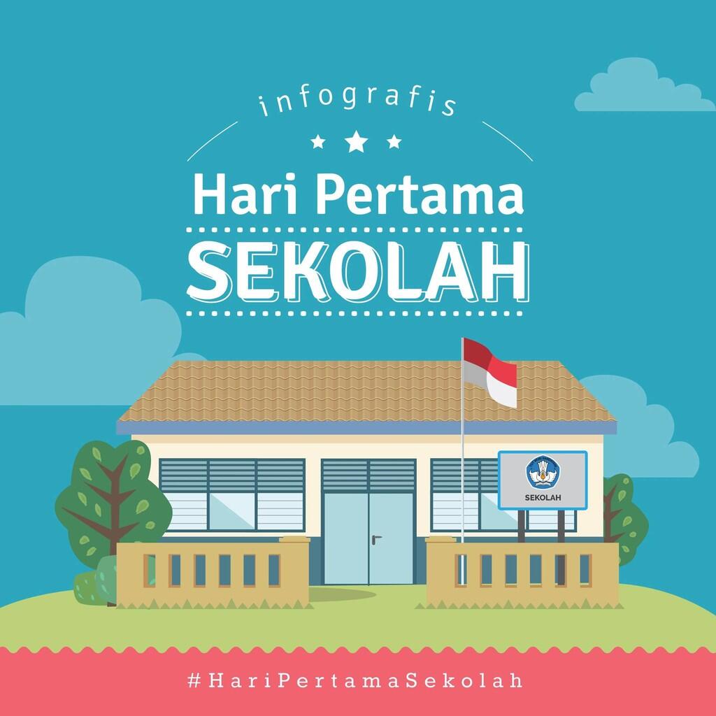 masuk Sekolah pada Hari Pertama