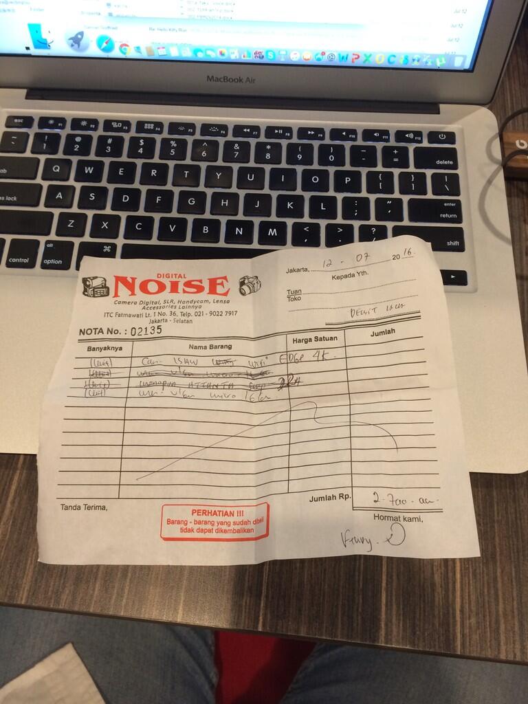(HATI-HATI) Pelajaran Beli Kamera/Action Cam di ITC Fatmawati "DIGITAL NOISE"