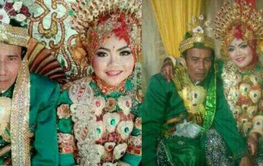 Wow! Bikin Jones Iri, Kakek 63 Tahun Ini Kawini Gadis Perawan Cantik