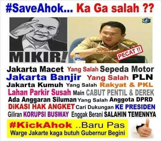 Ahok Yakin Waduk Pluit Disabotase