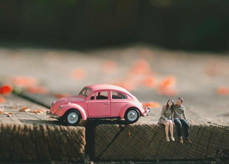  Foto Prewedding Miniatur Ini Bikin Momen Nikahmu Bakal 