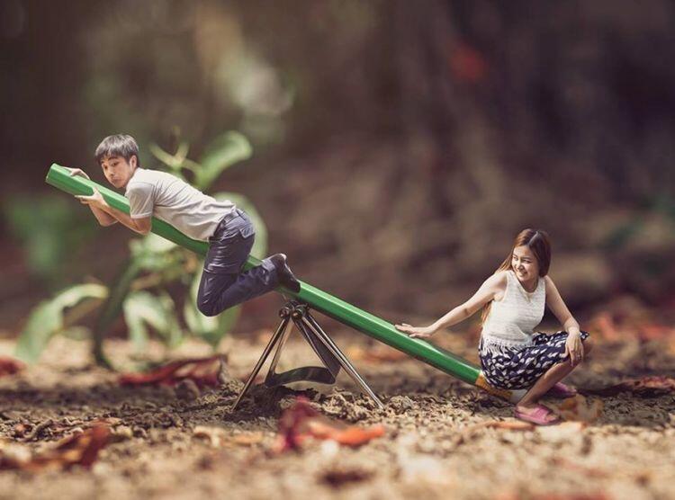 Foto Prewedding Miniatur Ini Bikin Momen Nikahmu Bakal Lekat di Hati