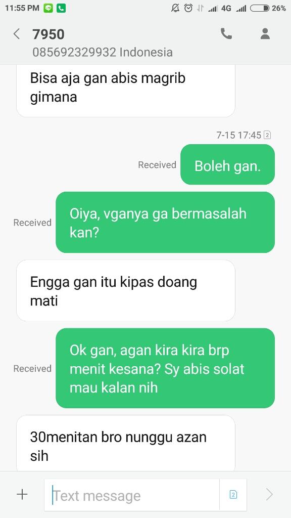 Ketipu lagi, hati hati buat COD VGA sekenan