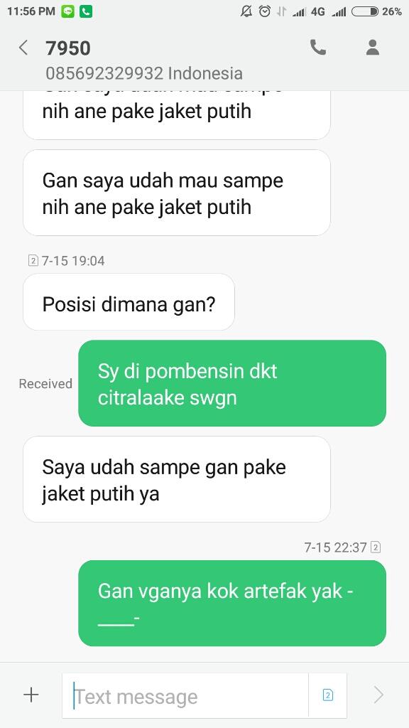 Ketipu lagi, hati hati buat COD VGA sekenan