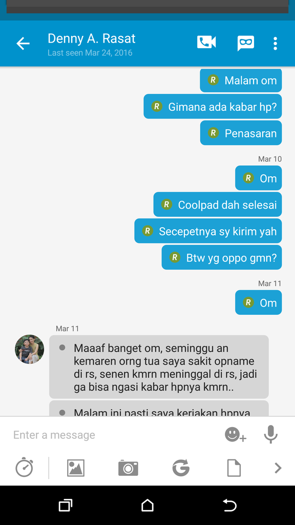Untuk saudara Denny A Rasat, RDC Workshop