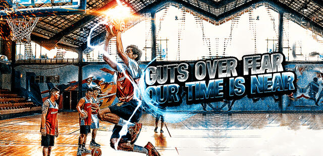 GUTS OVER FEAR, OUR TIME IS NEAR