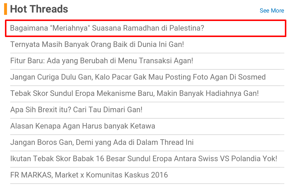 Bagaimana &quot;Meriahnya&quot; Suasana Ramadhan di Palestina?