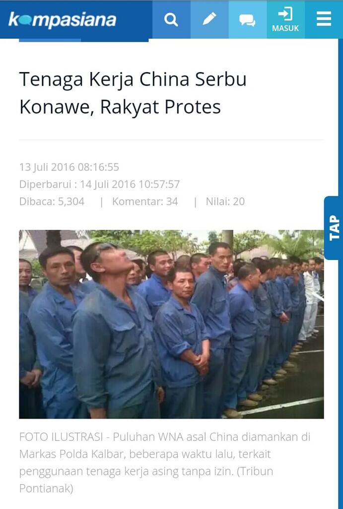 Yusril : 10.000.000 imigran china akan timbulkan masalah
