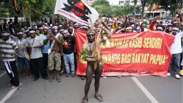 Polda DIY Tangkap 9 Demonstran Asal Papua
