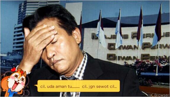 #Yusril Tidak Boleh 'Sewot'