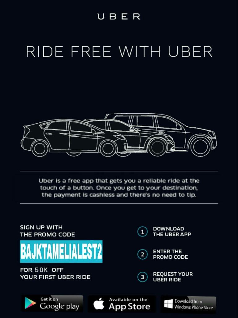 DAFTAR UBER GRATIS TANPA BIAYA APAPUN