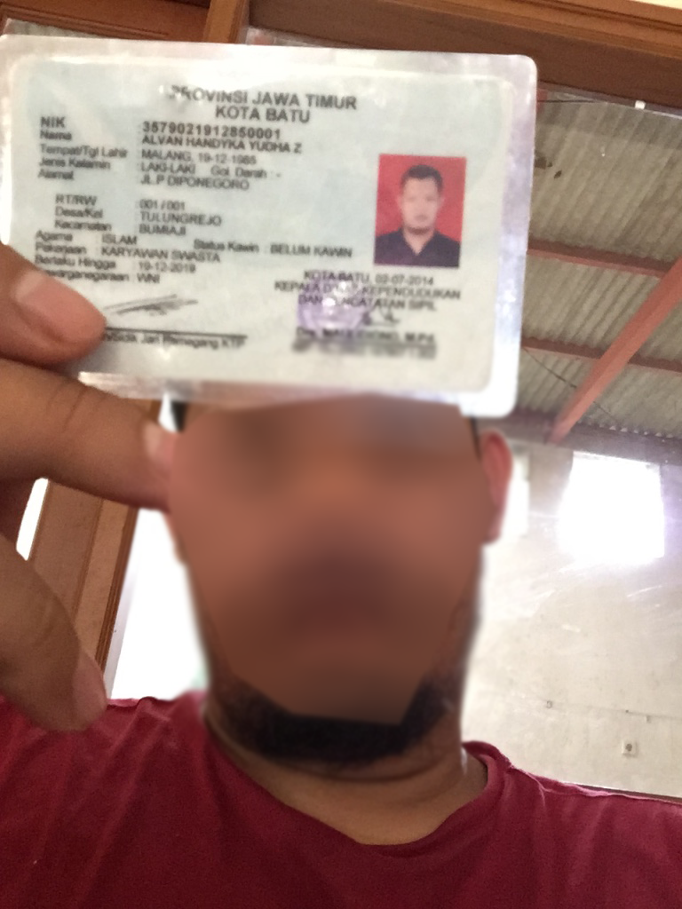 PENIPUAN MEMAKAI FOTO KTP SELLER (saya), KORBAN SAMPAI MENDATANGI RUMAH SELLER