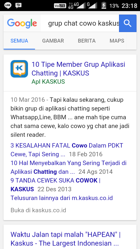 Beberapa Hal Yang Ada Di Grup Chat Cowo