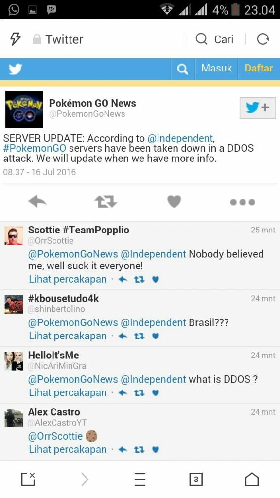 PiGo kena DDOS
