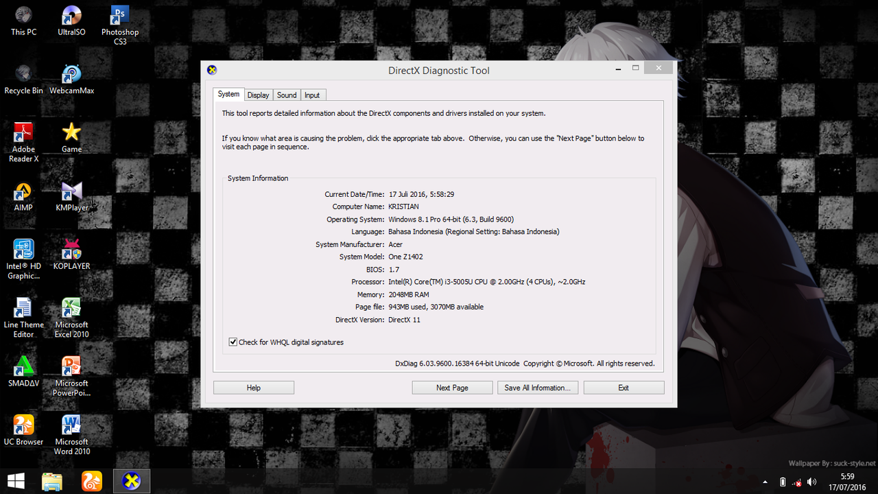 Saran Game Buat Spek Laptop Ane Bang