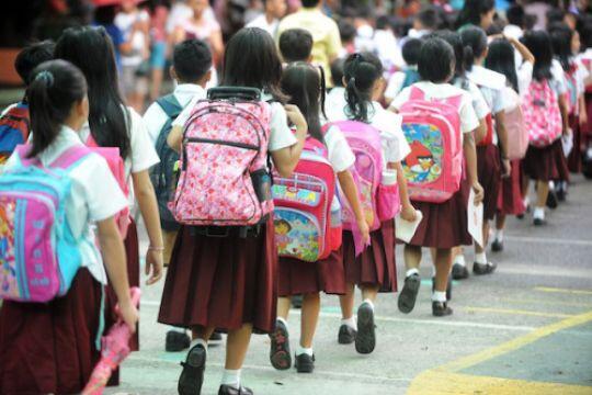 Fenomena Serunya Hari Pertama Masuk Sekolah.