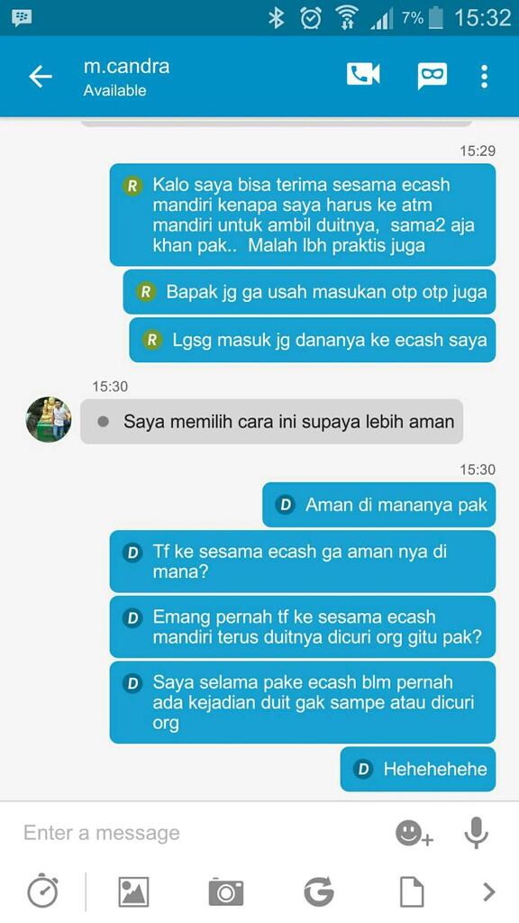 Hati-Hati Penipuan Berkedok E-Cash Mandiri