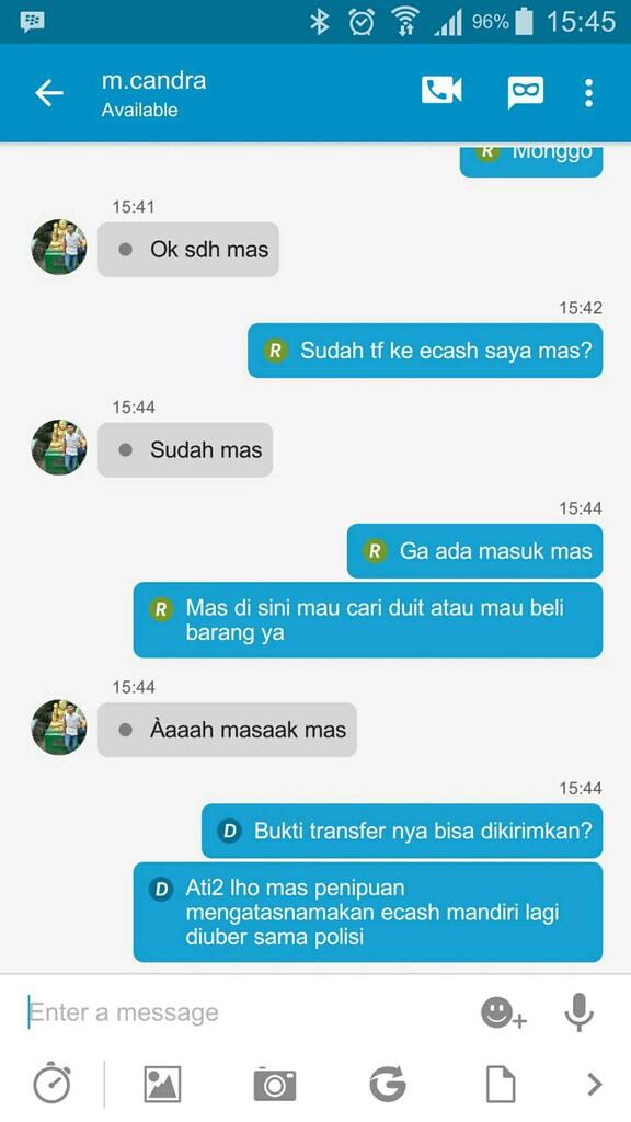 Hati-Hati Penipuan Berkedok E-Cash Mandiri