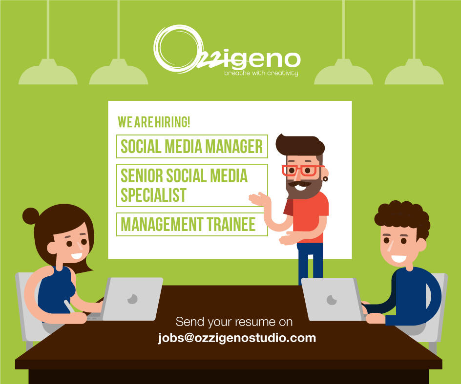 Lowongan social media manager, social media specialist, management trainee (Ahensi)