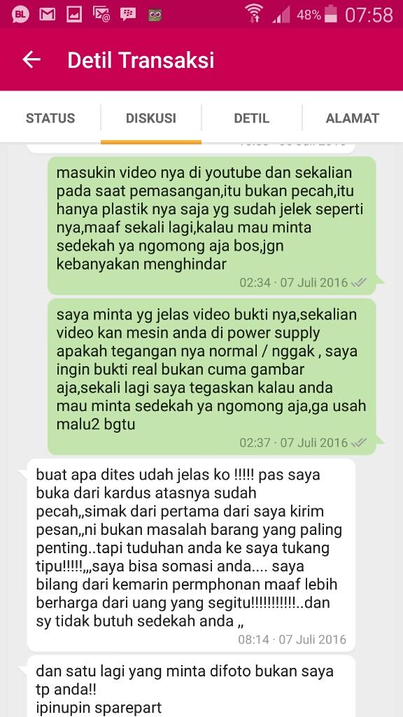 Surat terbuka untuk bukalapak karena tidak fair