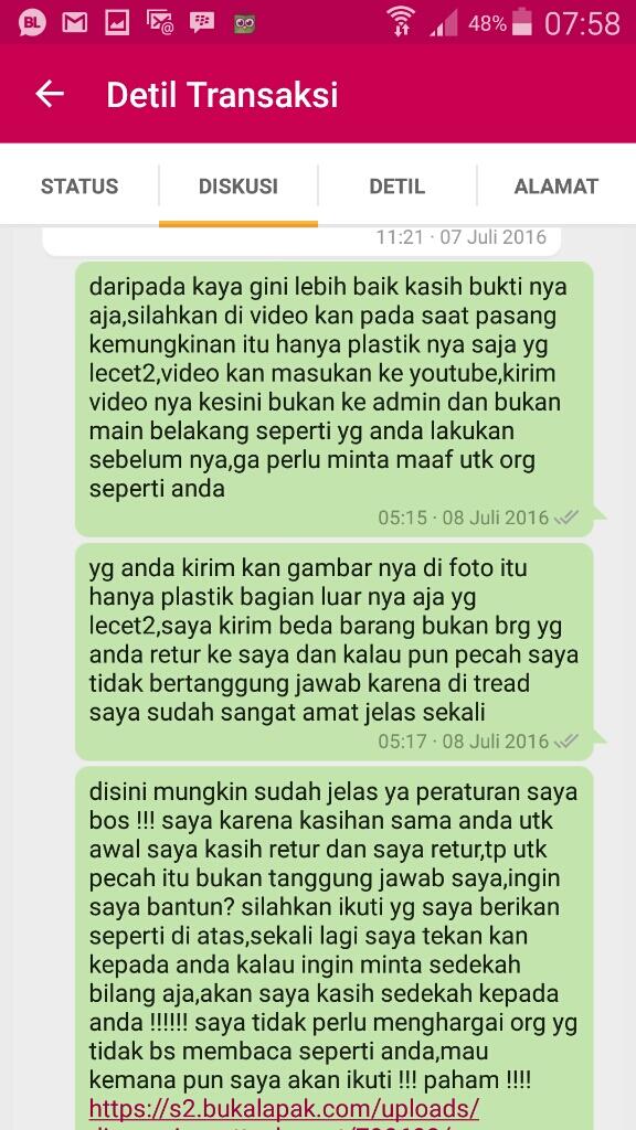Surat terbuka untuk bukalapak karena tidak fair