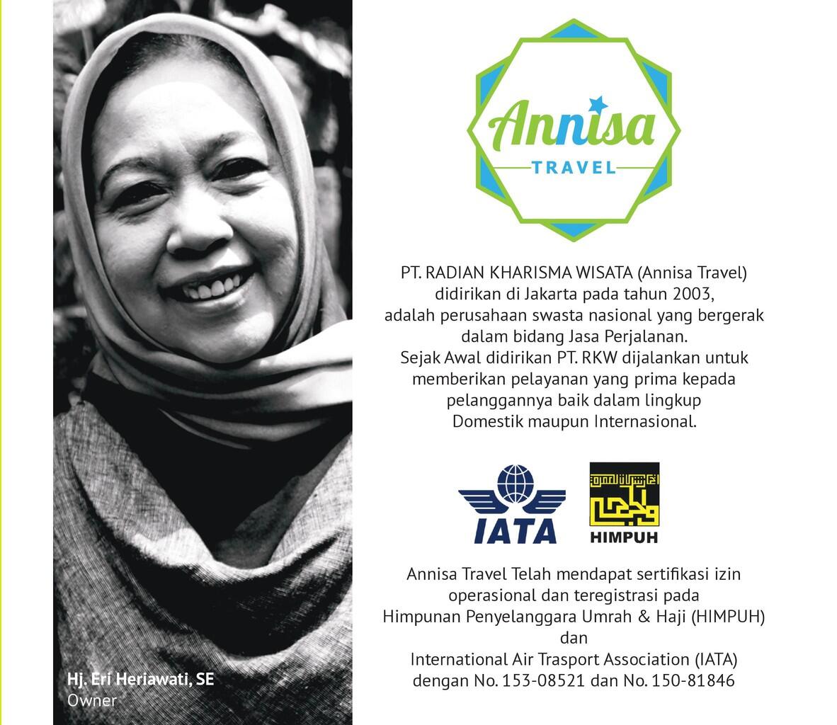 KENAL LEBIH DEKAT DENGAN ANNISA TRAVEL