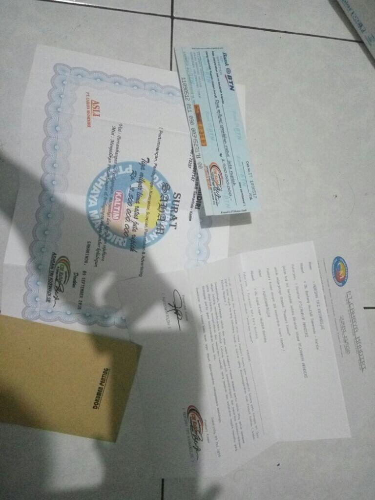 PT. Cahaya Mandiri. modus penipuan lama