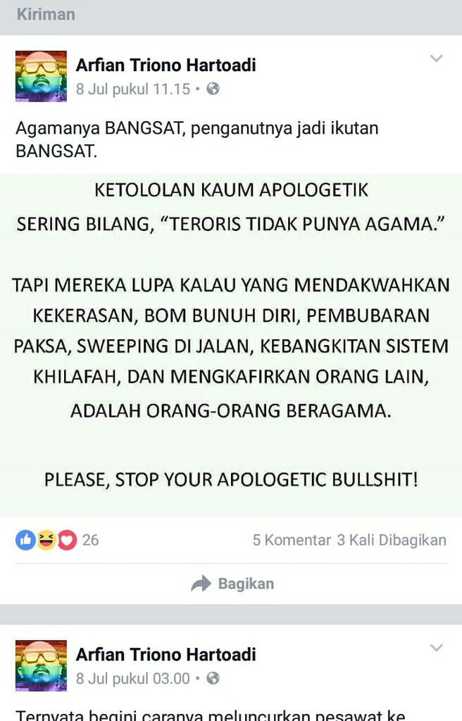 Untuk yang muslim mohon bantuannya, bersama2