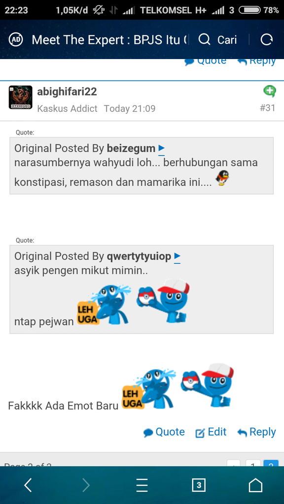 Gan kaskus ada emot baru pokemon gan, koplak sumpah