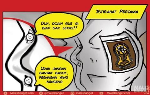 Ini Jadinya Kalo Kancing Baju Cewek SMA Bisa Bicara