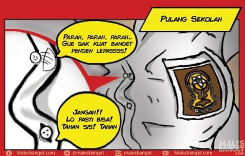 Ini Jadinya Kalo Kancing Baju Cewek SMA Bisa Bicara