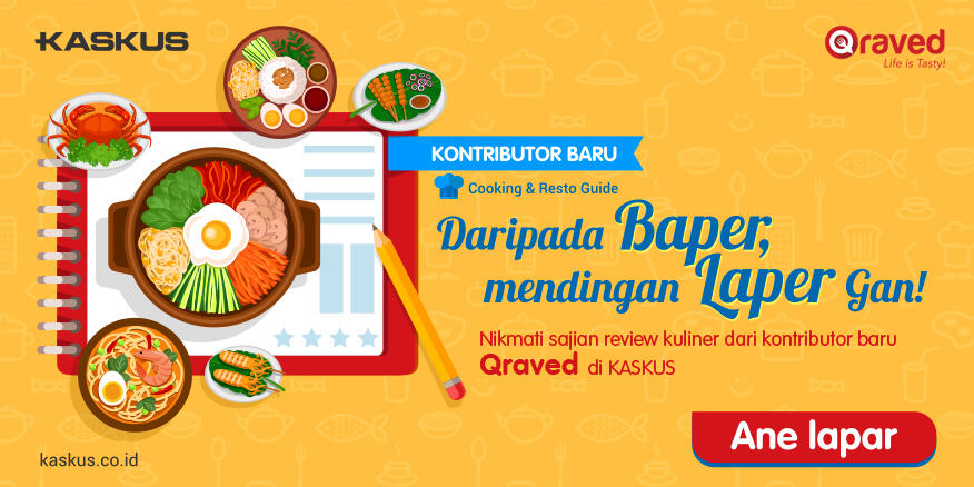 Qraved, Kontributor Baru KASKUS yang Jadi Teman Setia di Kala Lapar