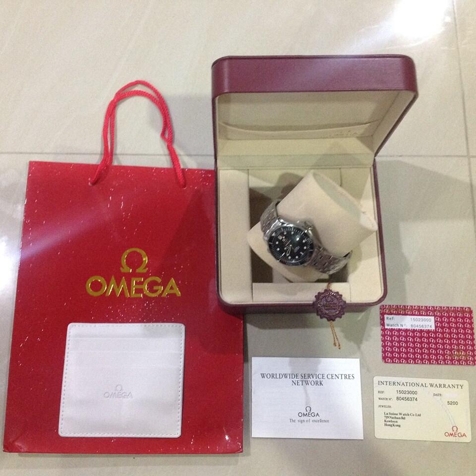 EDISI ULTAH KE 50 THN- -JAMES BOND -- 41mm Omega Seamaster 212.30.41.20.01.005