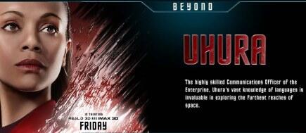 Karakter-Karakter di Film Star Trek Beyond