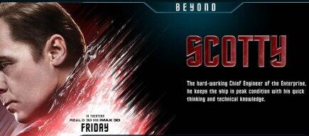 Karakter-Karakter di Film Star Trek Beyond