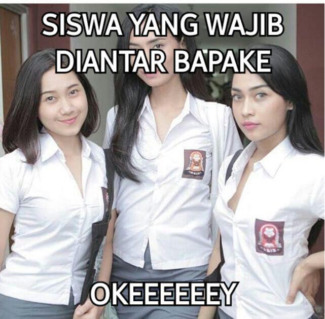 Ini Jadinya Kalo Kancing Baju Cewek SMA Bisa Bicara
