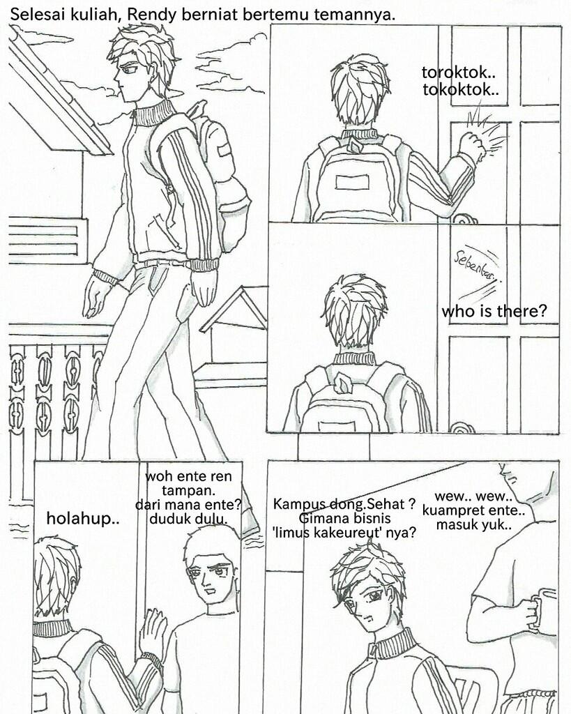 SHARE LAGI. Komik sederhana 'Slice of life' ane