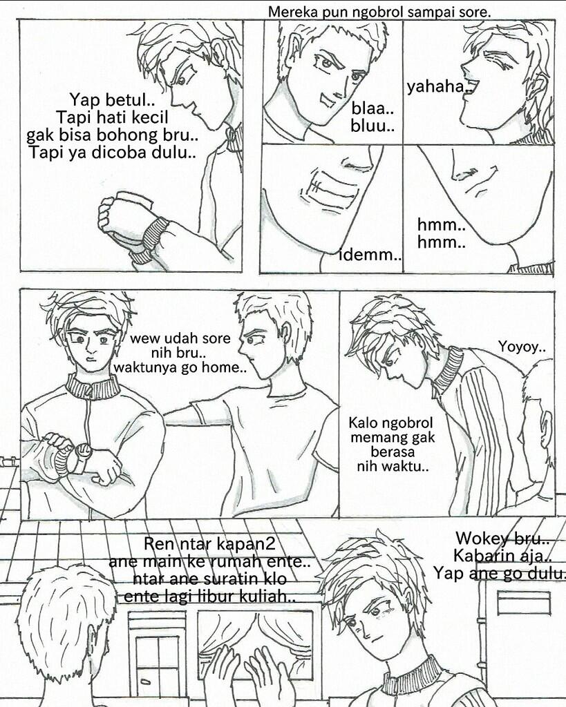 SHARE LAGI. Komik sederhana 'Slice of life' ane