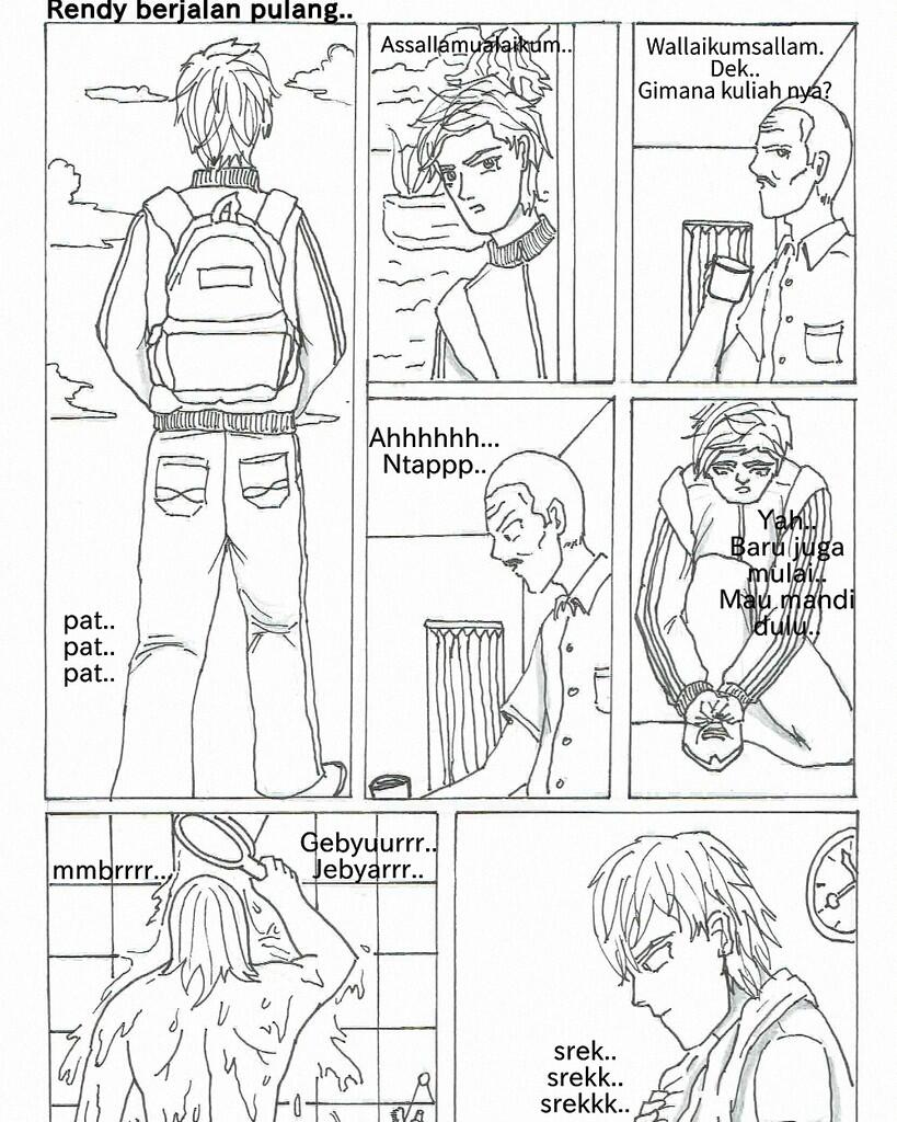 SHARE LAGI. Komik sederhana 'Slice of life' ane