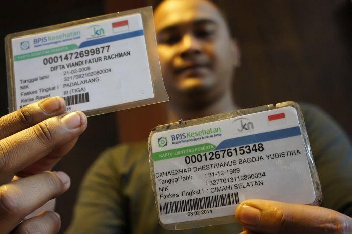 Habis vaksin palsu, terbit kartu BPJS Kesehatan palsu
