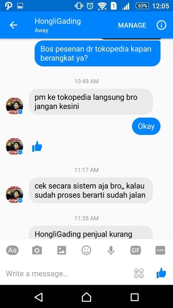 SELLER TOP*D MENGHINA KASKUS, SURAT TERBUKA UNTUK HONGLIGADING.