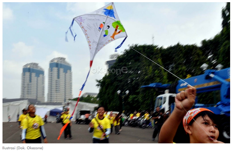 Di Pontianak, Main Layangan Termasuk Tindak Pidana