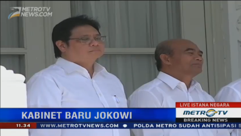 Live Update - Presiden Jokowi Reshuffle Kabinet Kerja Jilid I