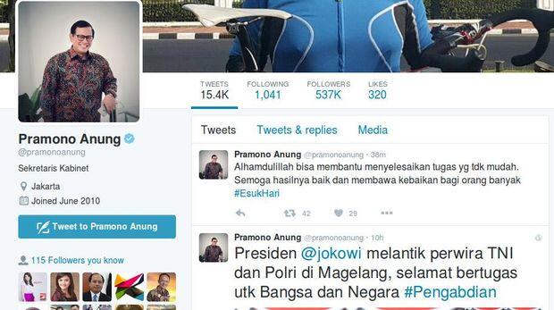 Beri Kode #Esuk Hari, Pramono: Semoga Hasilnya Bawa Kebaikan