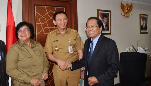 Komentar Ahok Soal Kabar Reshuffle Menteri Rizal Ramli