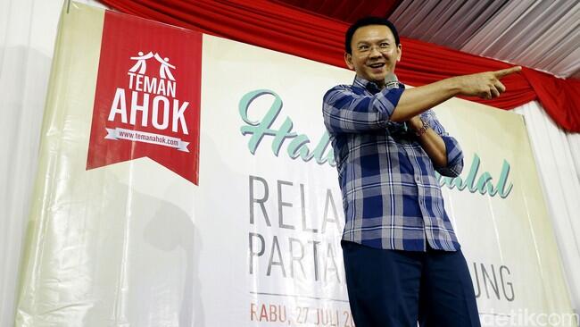 Ahok: 3 Parpol Pendukung Akan Ngomong ke PDIP, Maunya Bagaimana
