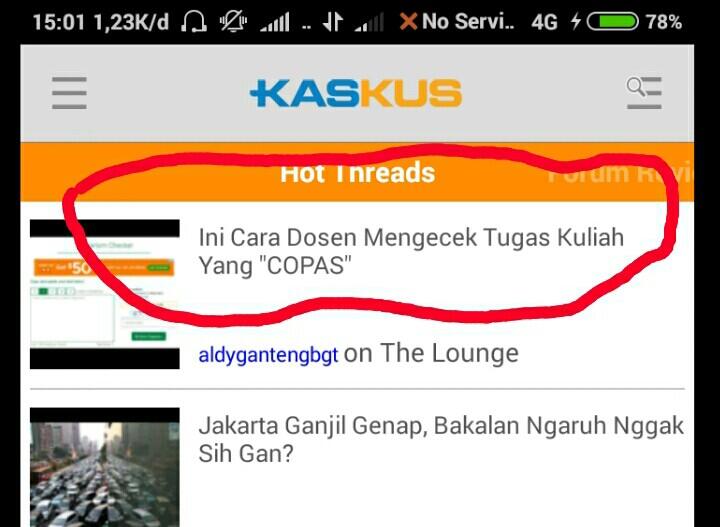 Ini Cara Dosen Mengecek Tugas Kuliah Yang &quot;COPAS&quot;