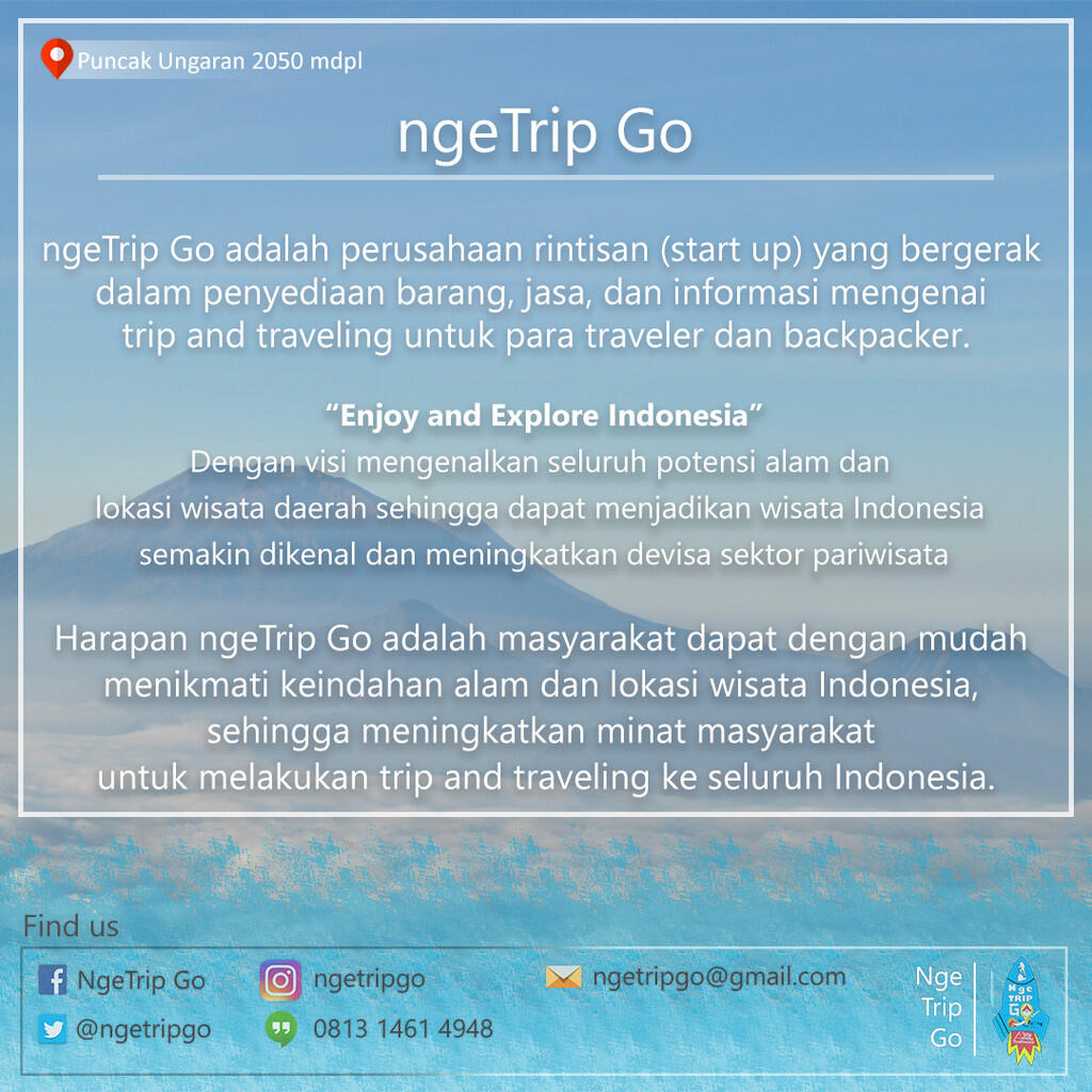 &#91;Penawaran&#93; Mitra Kerjasama Startup Mengenai Traveling