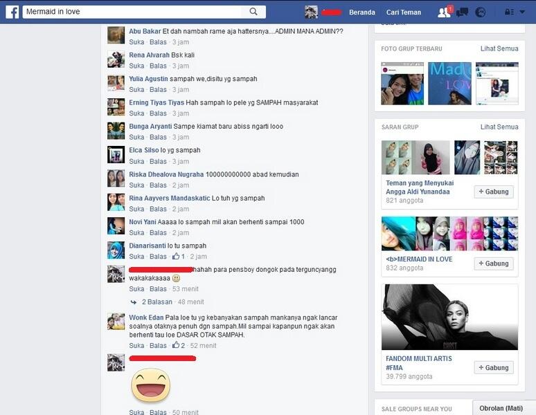 &#91;NGAKAK LAGI !!&#93; Ane ngerusuh di fanpage sinetron Mermaid In Love ..hahahaaa