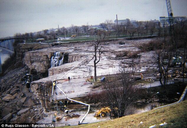 Saat Air Terjun NIAGARA mengering :matabelo